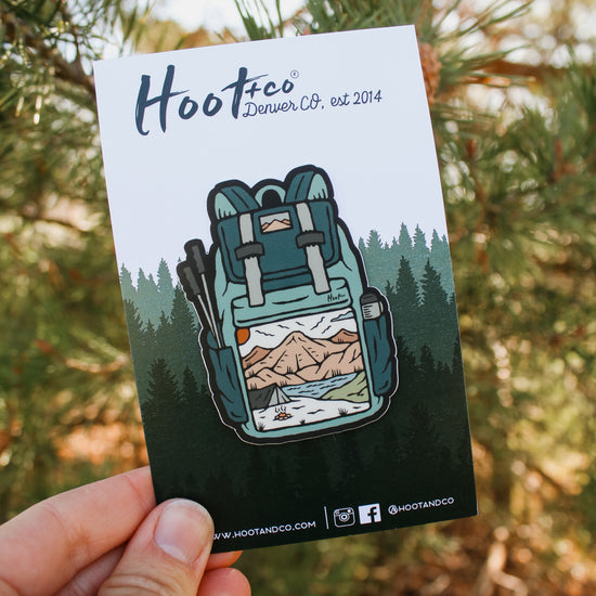 Adventure Pack Blue Sticker