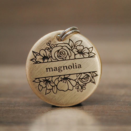 The Magnolia Pet Tag