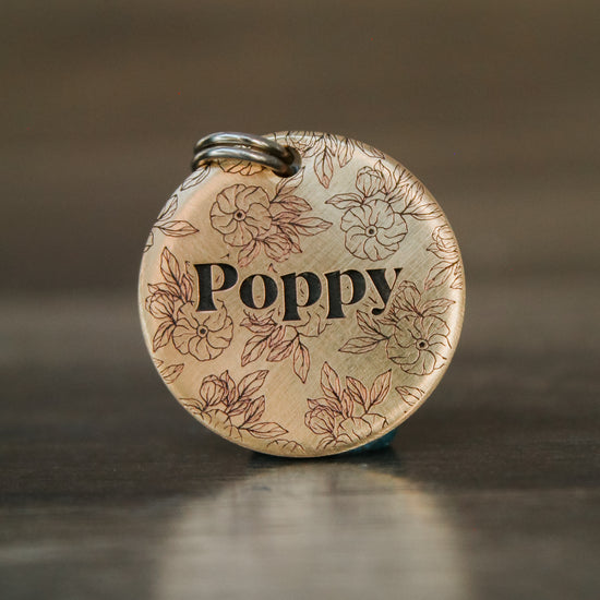 The Poppy Pet Tag