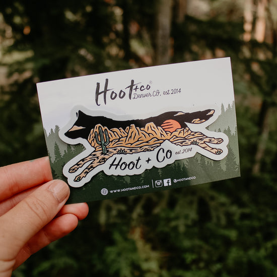 Desert Dog Sticker