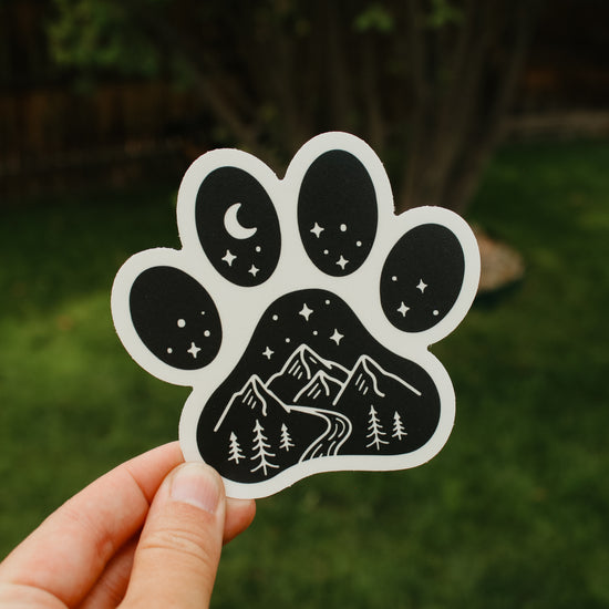 Paw Print Suncatcher
