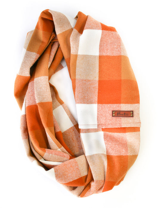 Harvest Flannel Infinity Scarf