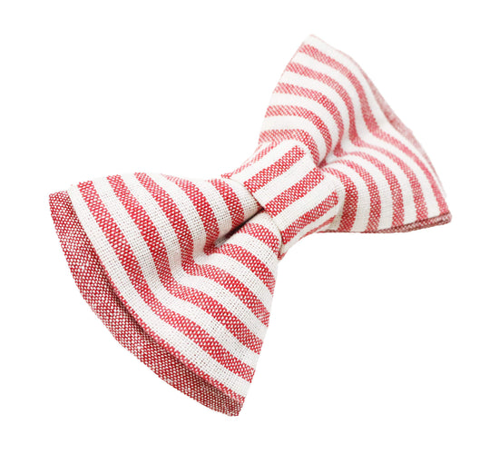 Lane Linen Red Bow Tie