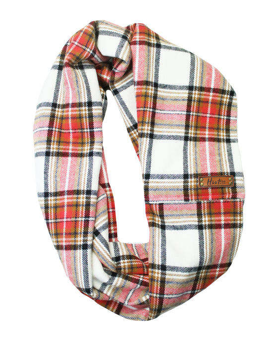 Tinsel Flannel Infinity Scarf