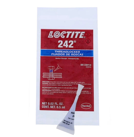 Loctite 242 / Medium Strength 0.5ml Tube