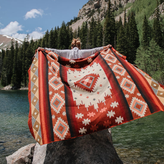 Sedona Alpaca Blanket