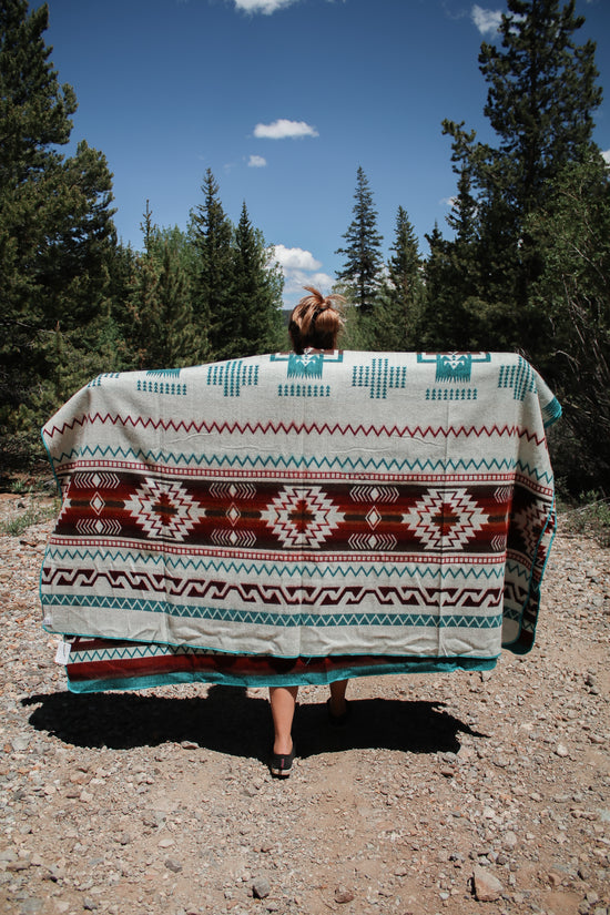 Monarch Alpaca Blanket