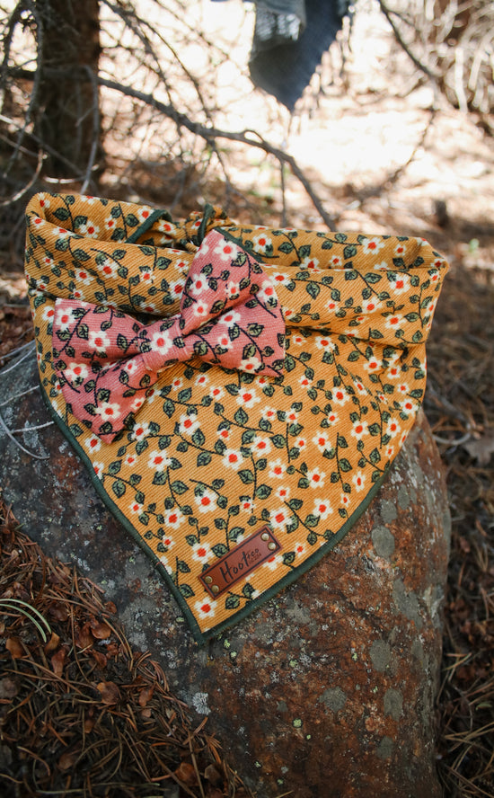 Zinnia Bandana Mustard