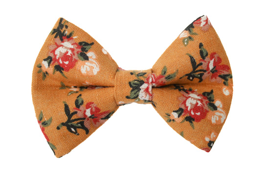 Lively Mustard Bow Tie