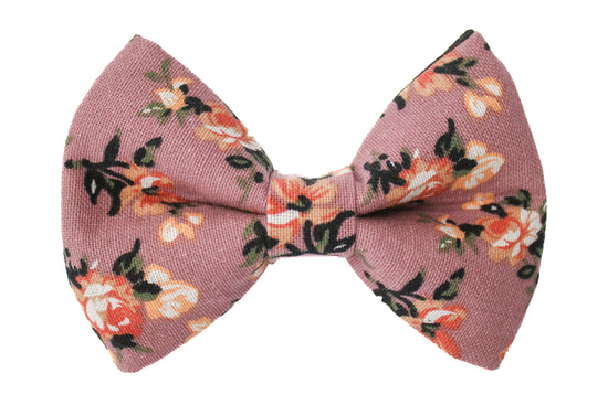 Lively Blush Bow Tie