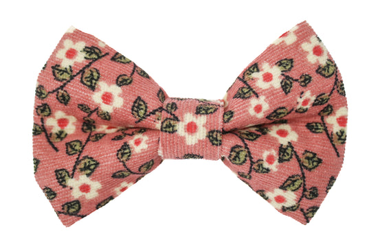 Zinnia Blush Bow Tie