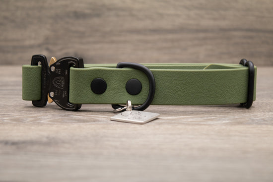 Olive Quick Release Collar