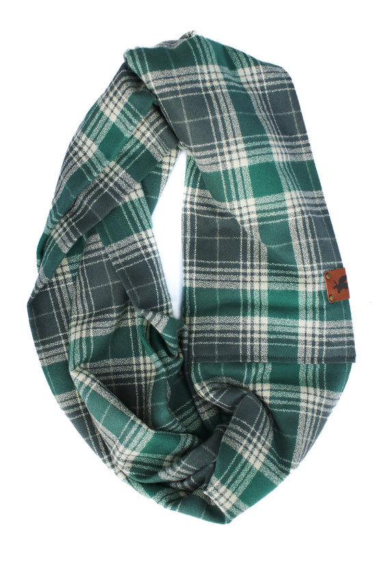 Charlie Flannel Infinity Scarf