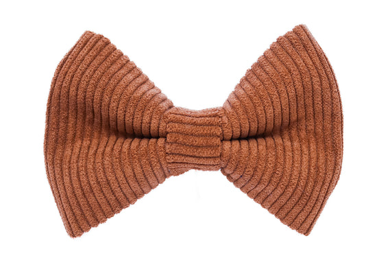 Corduroy Bow Tie - Rust