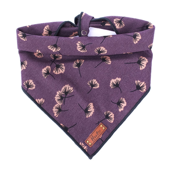 Dandelion Purple Rolled Bandana