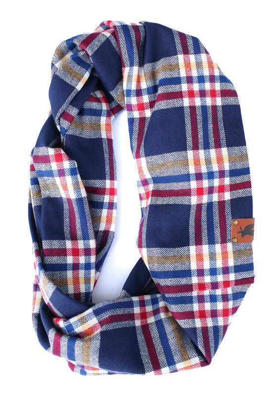 Drew Flannel Infinity Scarf