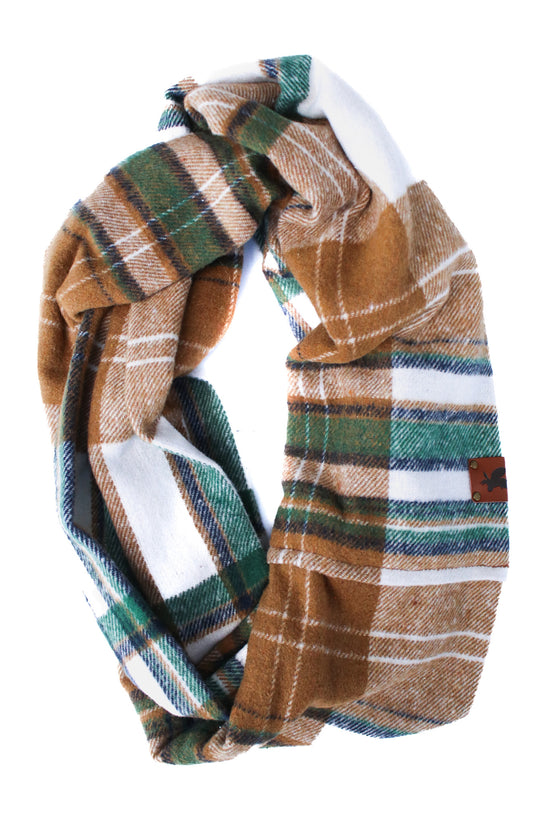 Flynn Flannel Infinity Scarf