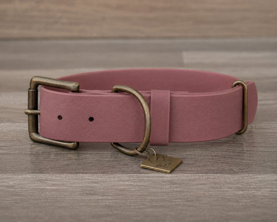 Mauve Buckle Collar 1.5"