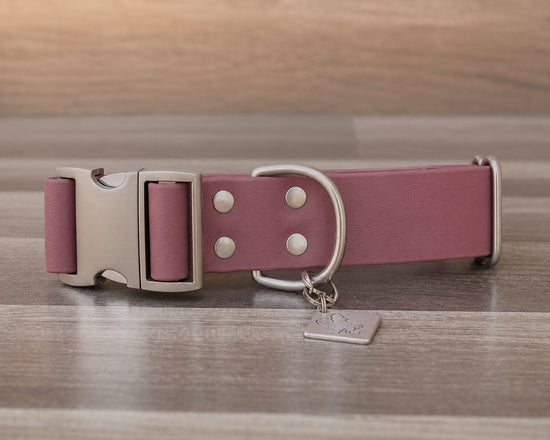 1.5" Mauve Quick Release Collar