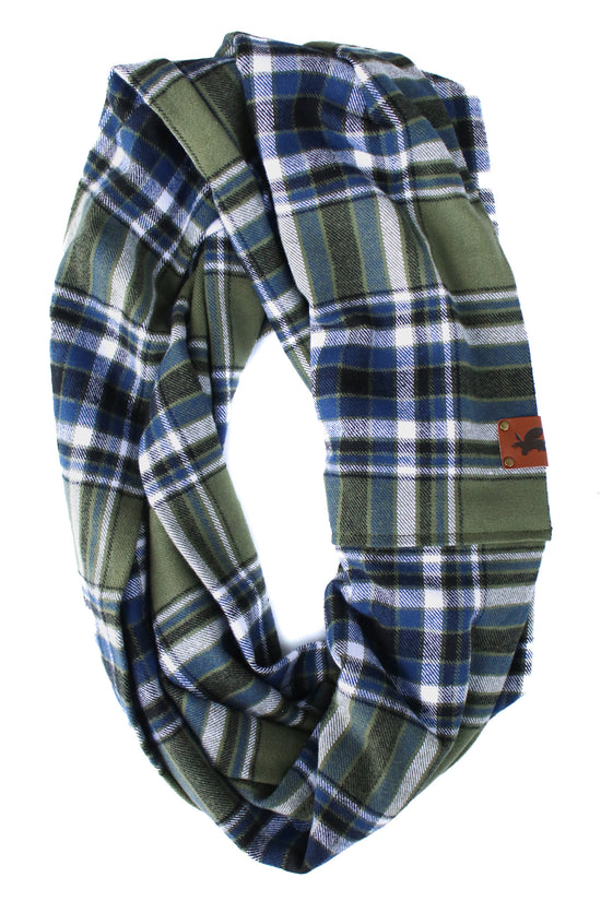 Parker Flannel Infinity Scarf