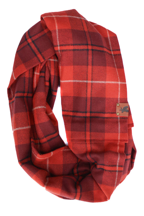 Stella Flannel Infinity Scarf