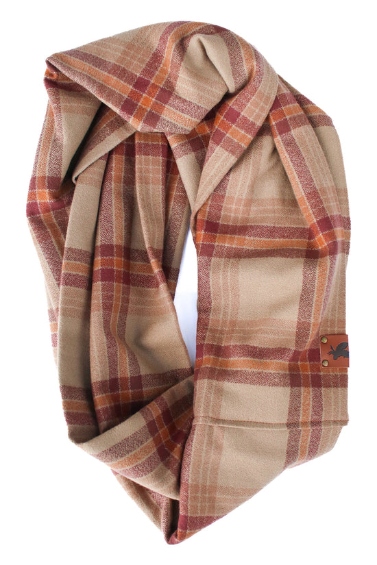 Tatum Flannel Infinity Scarf