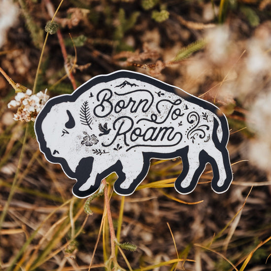 Born to Roam Sticker