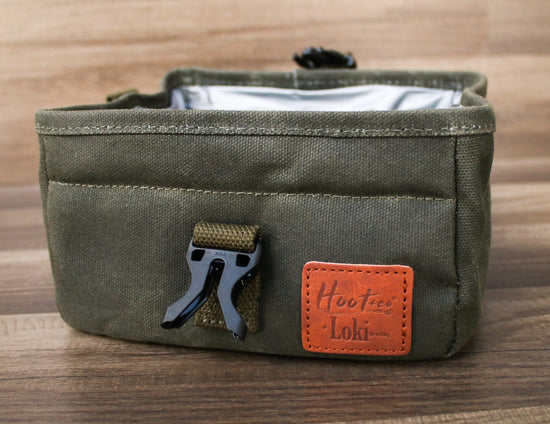 Collapsible Food Bowl Olive