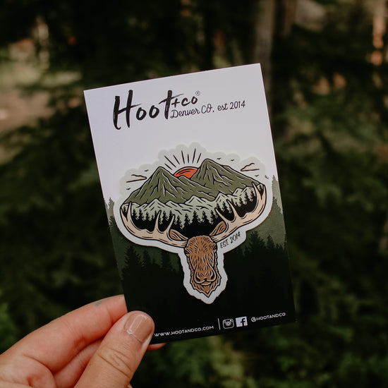 Moose Mountain Sticker
