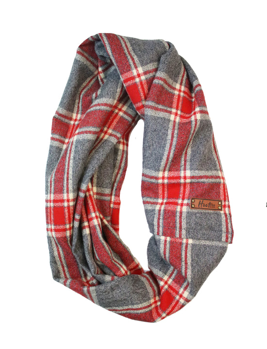 Quinn Flannel Infinity Scarf