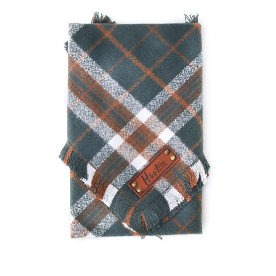 Evergreen Frayed Bandana