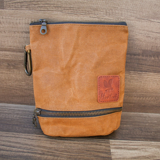 Waxed Canvas Combo Bag Holder - Mustard
