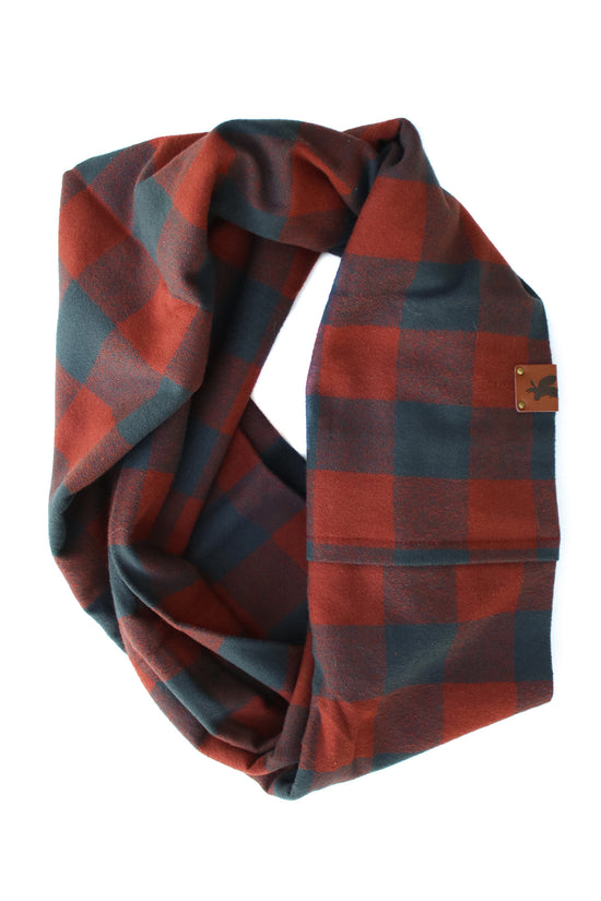 Baron Flannel Infinity Scarf