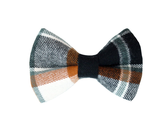 Cedarwood Flannel Bow Tie