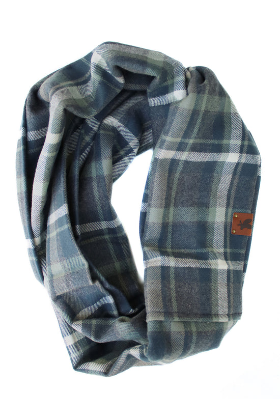 Enzo Flannel Infinity Scarf