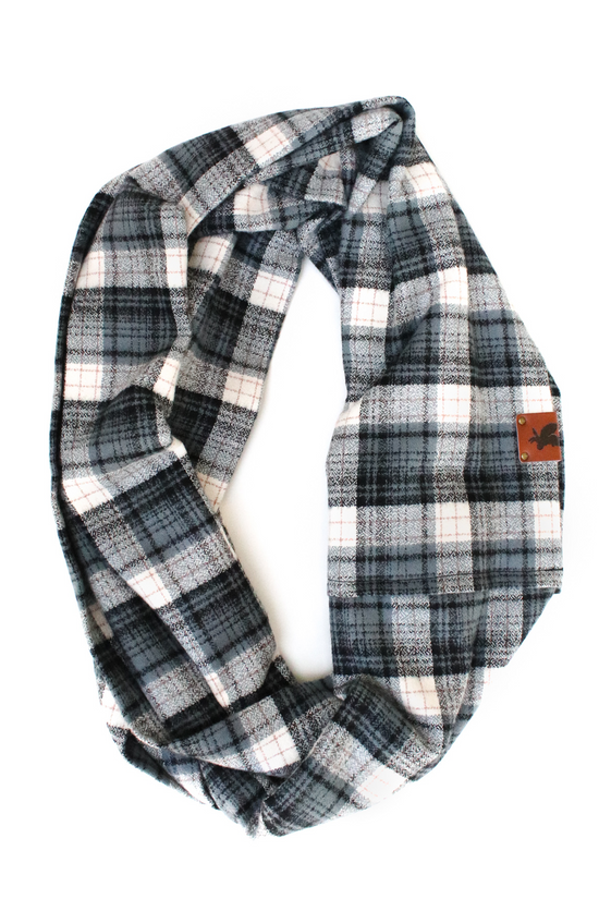 Luca Flannel Infinity Scarf