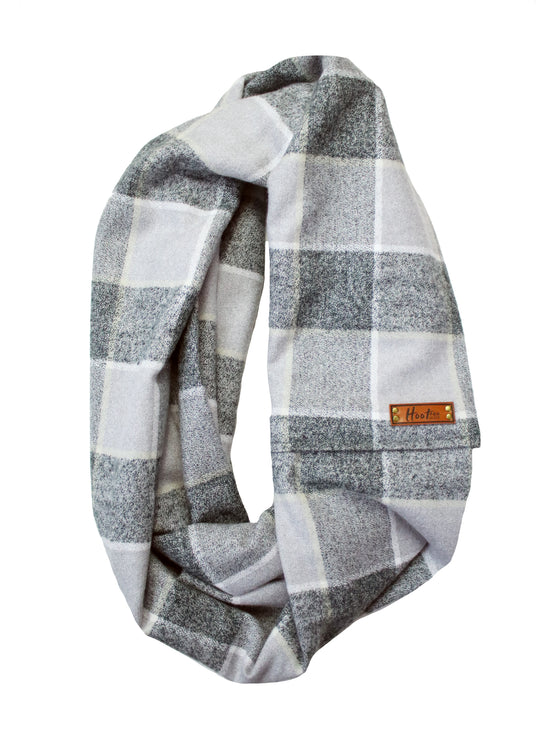 Frost Flannel Infinity Scarf