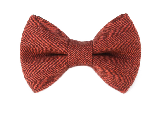 Spice Flannel Bow Tie