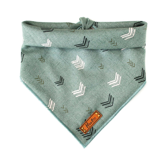 Sage Arrow Rolled Bandana