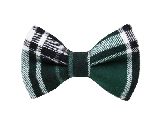 Spruce Flannel Bow Tie