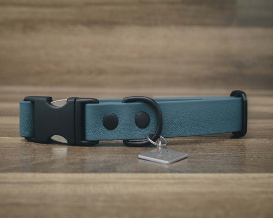Onyx Slate Blue Quick Release Collar