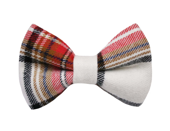 Tinsel Flannel Bow Tie